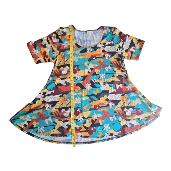 LuLaRoe Disney Mickey Mouse Top Size Large Multi Colored - Picture 6 of 10